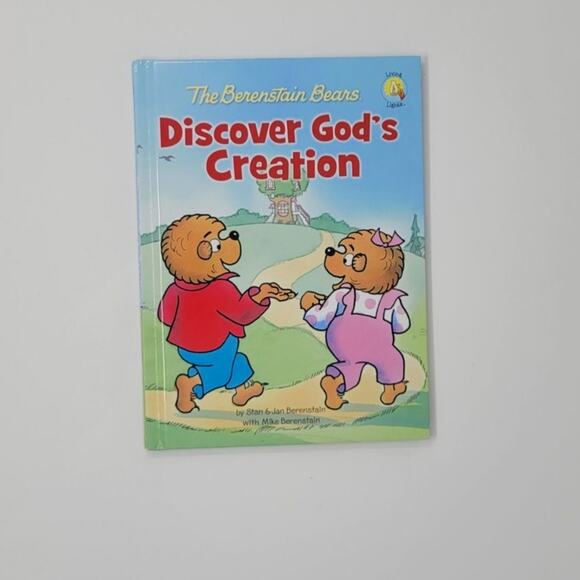 Berenstain Bears Plush Brother Book Discover Gods Creation TAG CUT DEDICATION - Picture 5 of 11